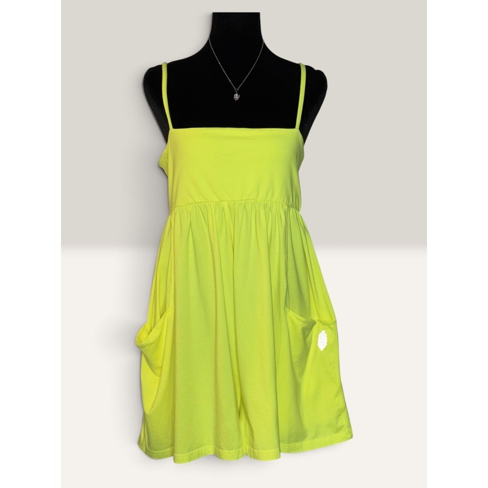 FP Movement Hot Shot Romper Neon Highlight Yellow OB2491151 Size M